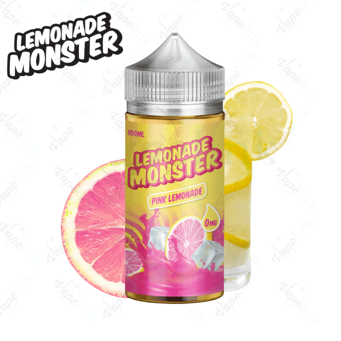 Monster Vape Labs Lemonade Monster Pink Lemonade 100ml Vapelink Australia 0564