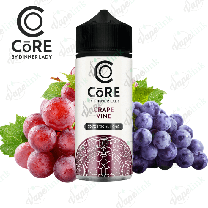 Grape Vine - Core By Dinner Lady E-Liquids - Vapelink Vape Shop Australia