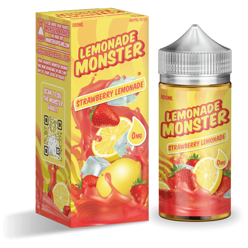 Strawberry Lemonade by Lemonade Monster 100ml with box