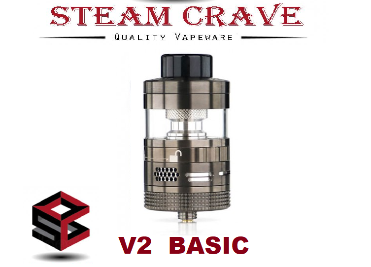 Steam Crave Aromamizer Plus V2 RDTA-Basic Gunmetal RDTA
