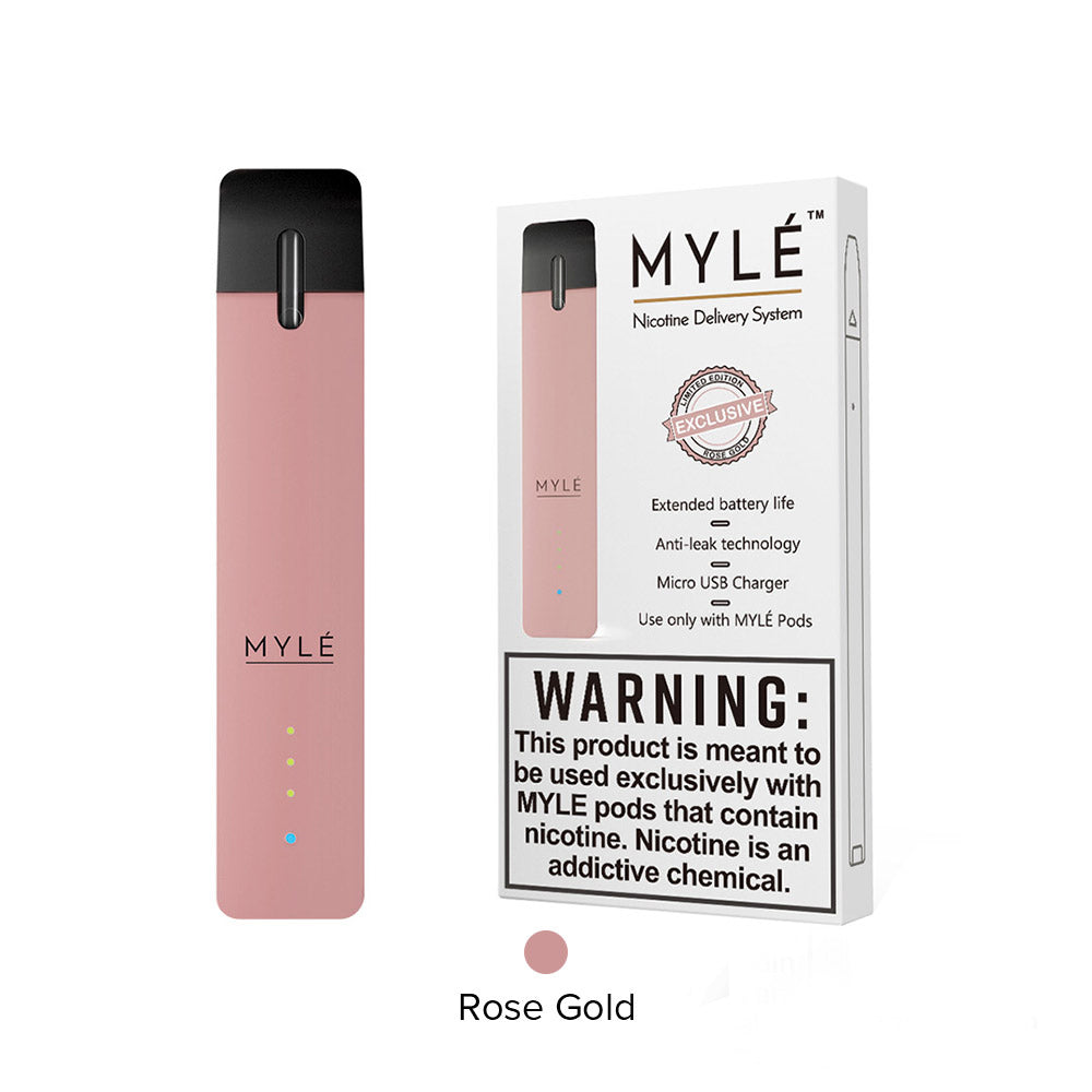 Myle Vape Kit Rose Gold