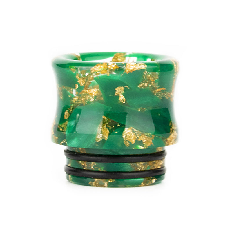 AS201 Resin & Gold Flakes 810 Drip Tip Mouthpiece 1pc Pack