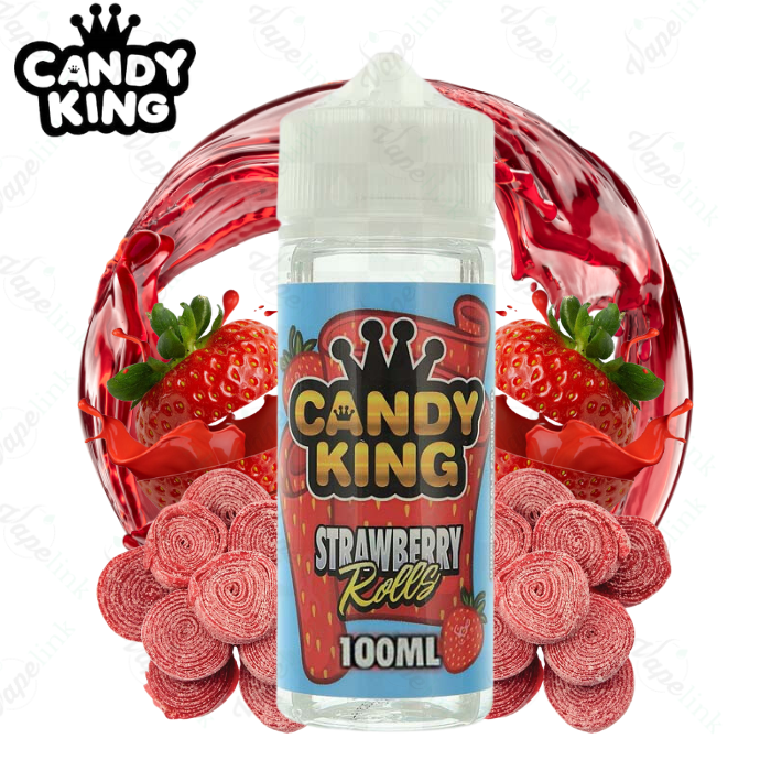 Candy King - Strawberry Rolls 100ml