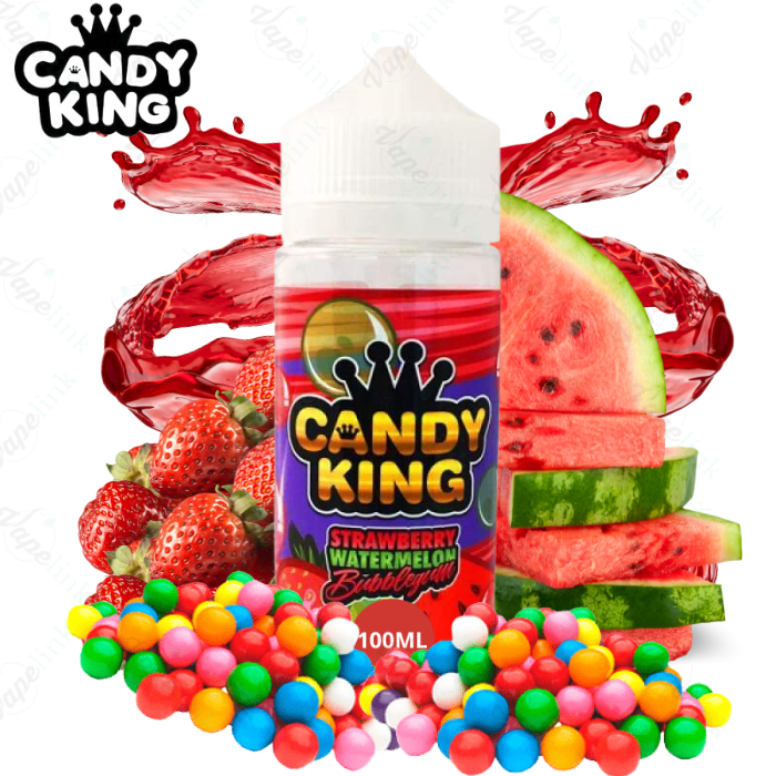Candy King - Strawberry Watermelon Bubblegum 100ml