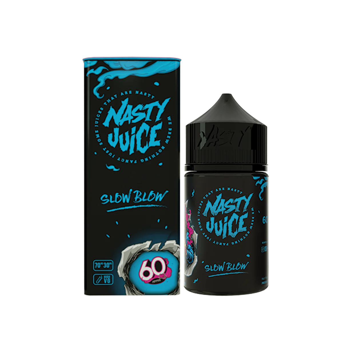 Nasty Juice - Slow Blow 60ml (Tin Box)