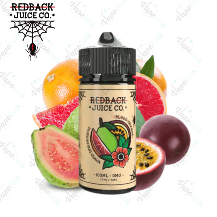 Redback Juice Co. - Blood Orange Passionfruit Guava 100ML