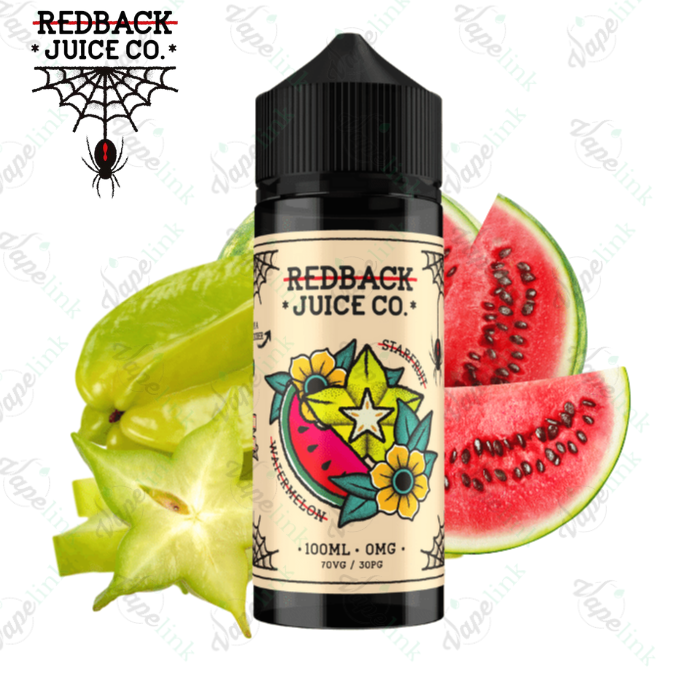 Redback Juice Co. - Starfruit Watermelon 100ML