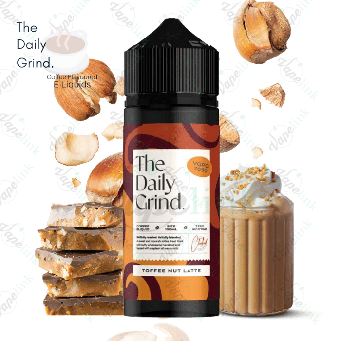 The Daily Grind - Toffee Nut Latte 100ML