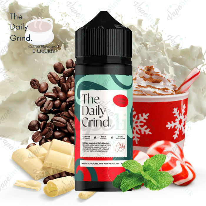 The Daily Grind - White Chocolate Peppermint Latte 100ML