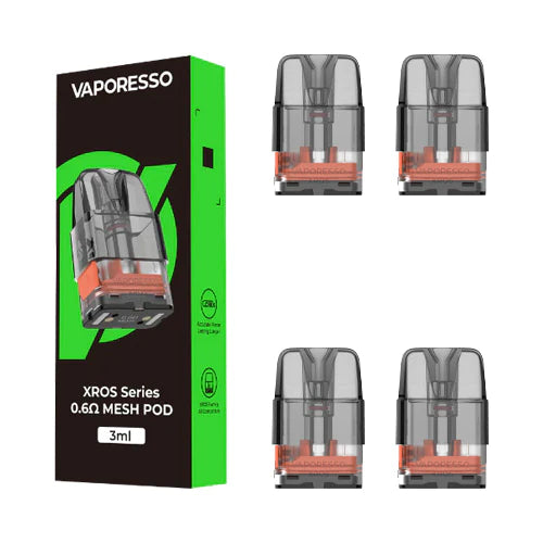 Vaporesso XROS Pod Cartridges 2ml/3ml 4-Pack