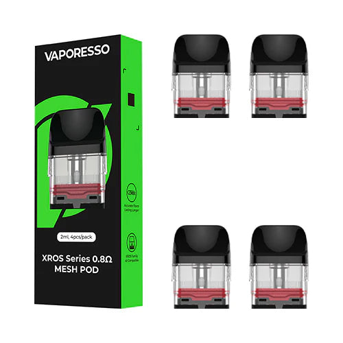 Vaporesso XROS Pod Cartridges 2ml/3ml 4-Pack