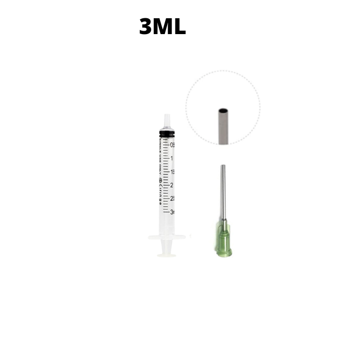 Blunt Needle Syringe For E-Liquid Mixing 3ml/5ml/10ml/20ml/30ml/50ml