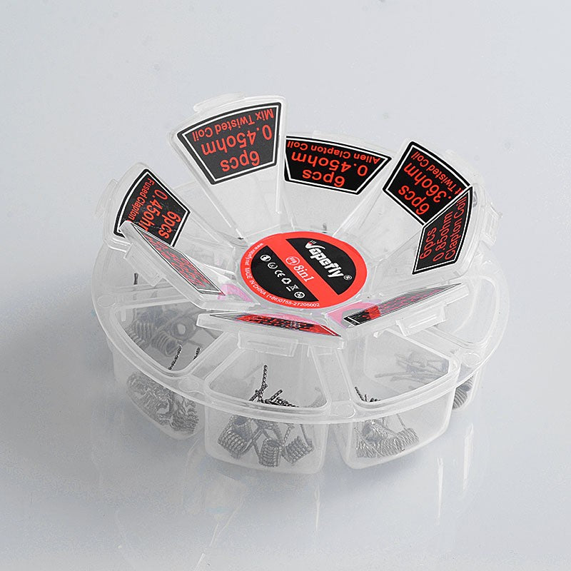 Vapefly 8-in-1 Wire Kit 48pcs Pre Built Coils