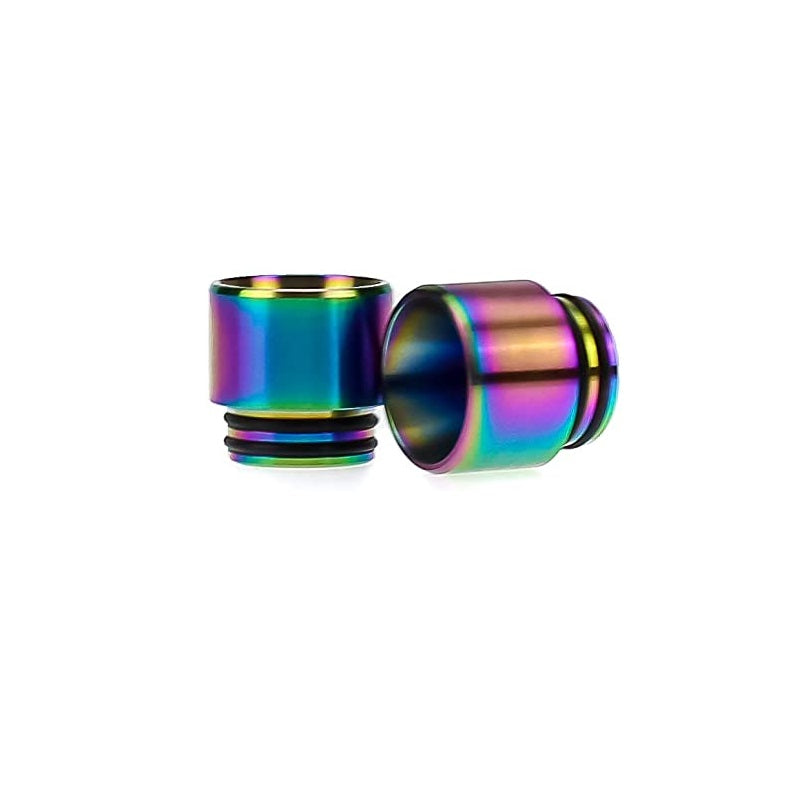 AS806 Stainless Steel Rainbow 810 Drip Tip Mouthpiece 1pc Pack