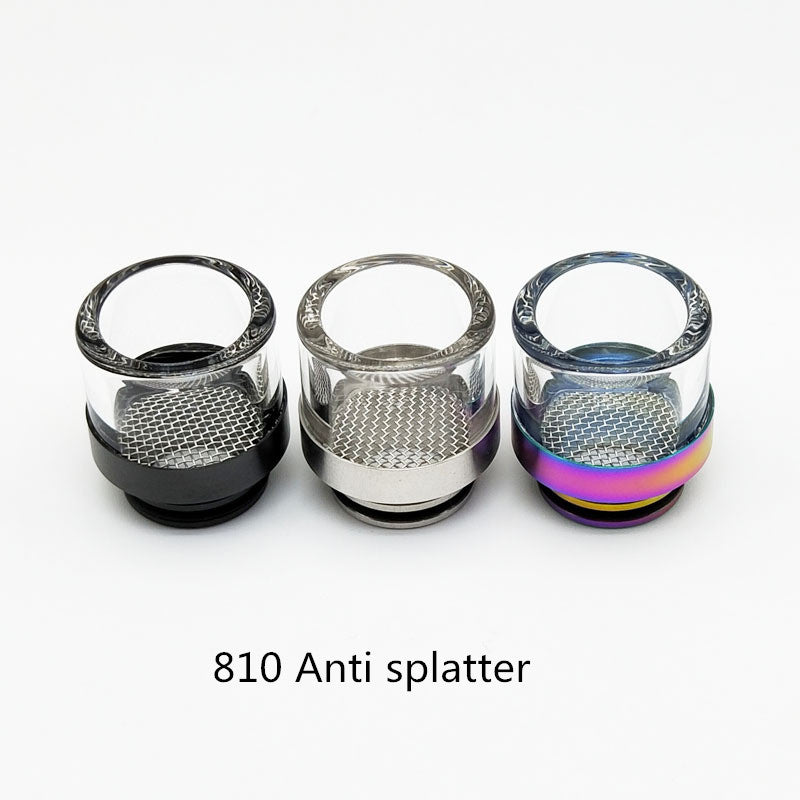 AS852 Anti Splatter 810 Drip Tip Mouthpiece 1pc Pack