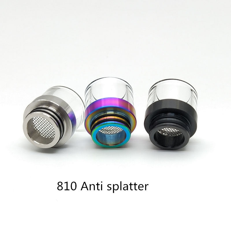 AS852 Anti Splatter 810 Drip Tip Mouthpiece 1pc Pack