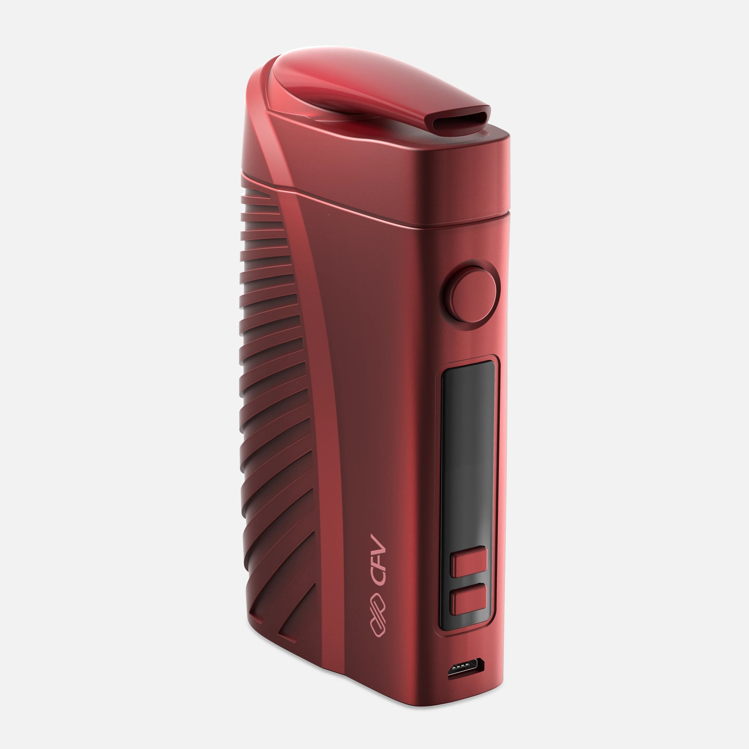 Boundless - CFV Full Convection Dry Herb Vaporizer-Red-Closed Mouth Piece
