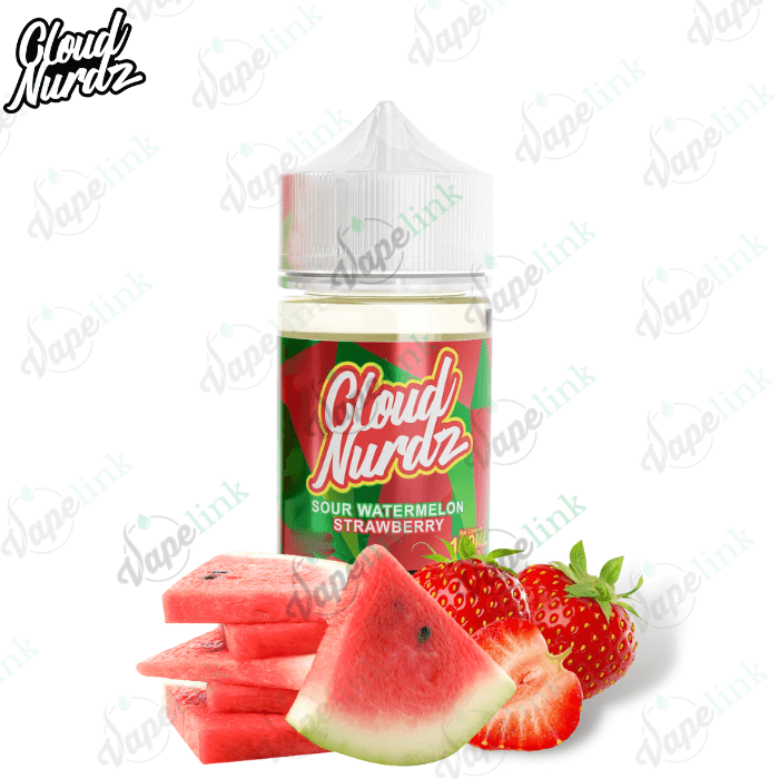 Cloud Nurdz - Sour Watermelon Strawberry - Vapelink Vape Shop Australia