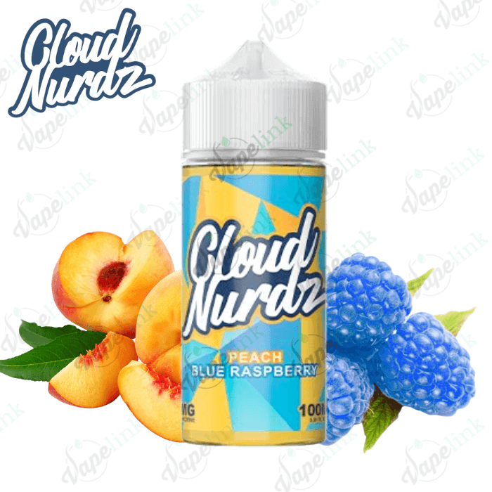 Cloud Nurdz - Peach Blue Raspberry 100ml USA