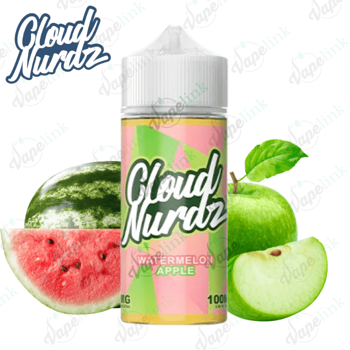 Cloud Nurdz - Watermelon Apple 100ml USA