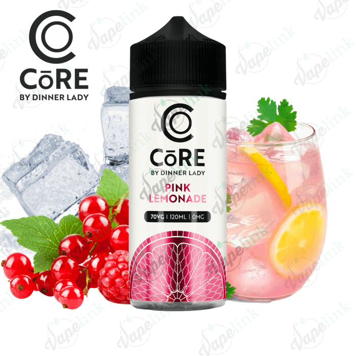 Pink Lemonade - Core By Dinner Lady E-Liquids - Vapelink Vape Shop Australia