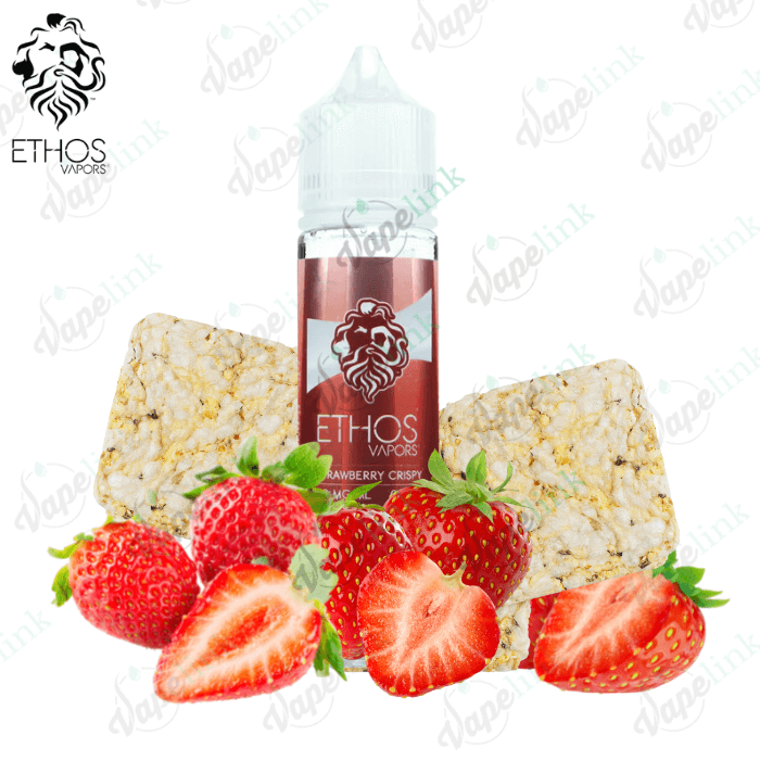 Ethos Vapors Strawberry Crispy Treats 60ml/100ml