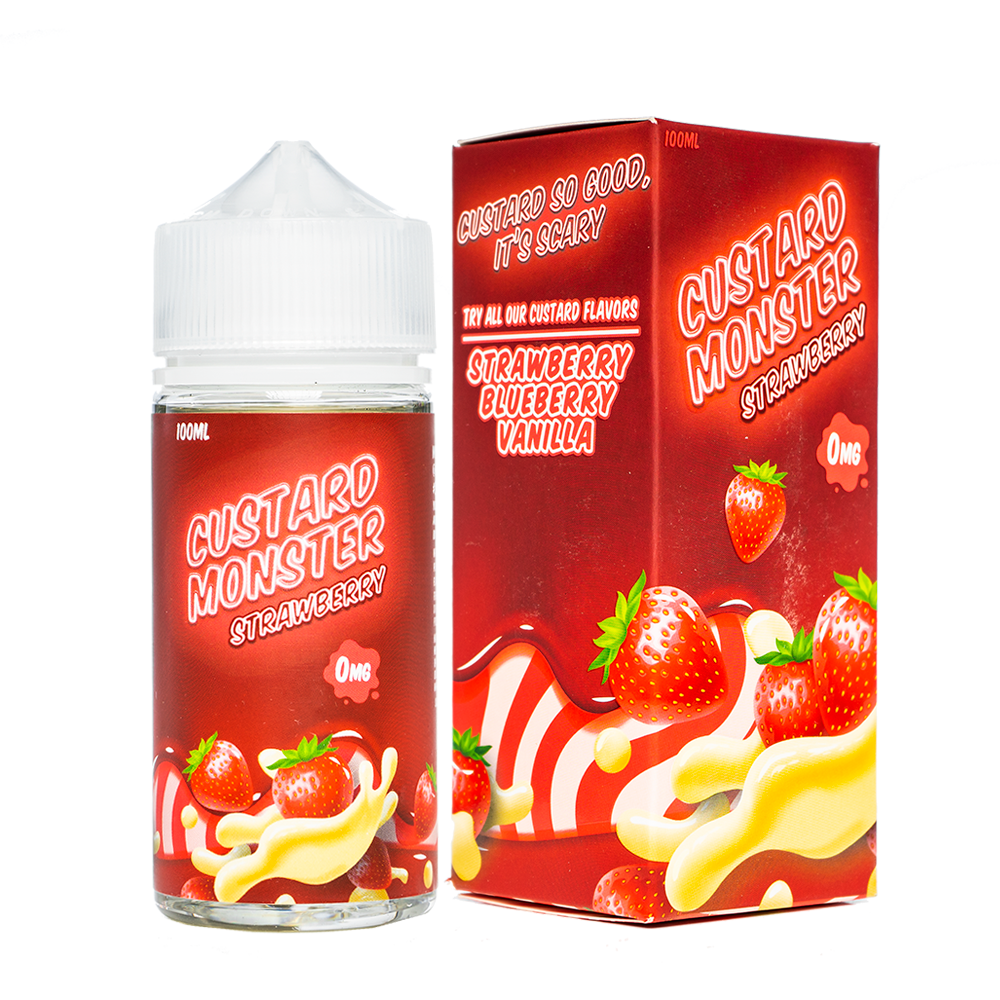 Custard Monster Strawberry vape juice