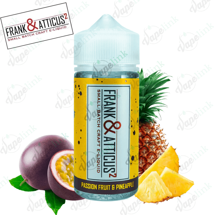 Passion Fruit & Pineapple by Frank & Atticus 2 E-Liquids - Vapelink Vape Shop Australia