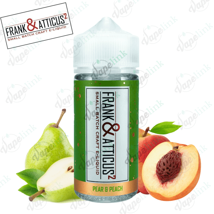 Pear & Peach by Frank & Atticus 2 E-Liquids - Vapelink Vape Shop Australia