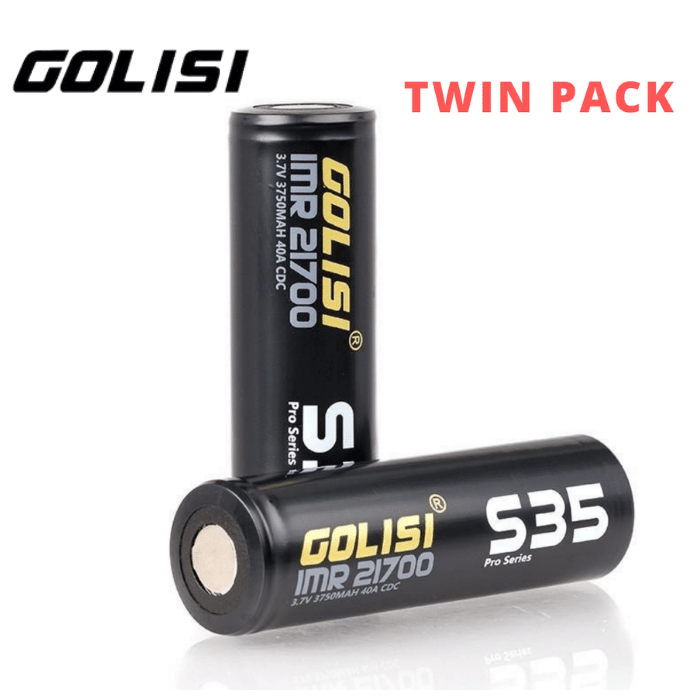Golisi s35 Battery - Vapelink Vape Shop