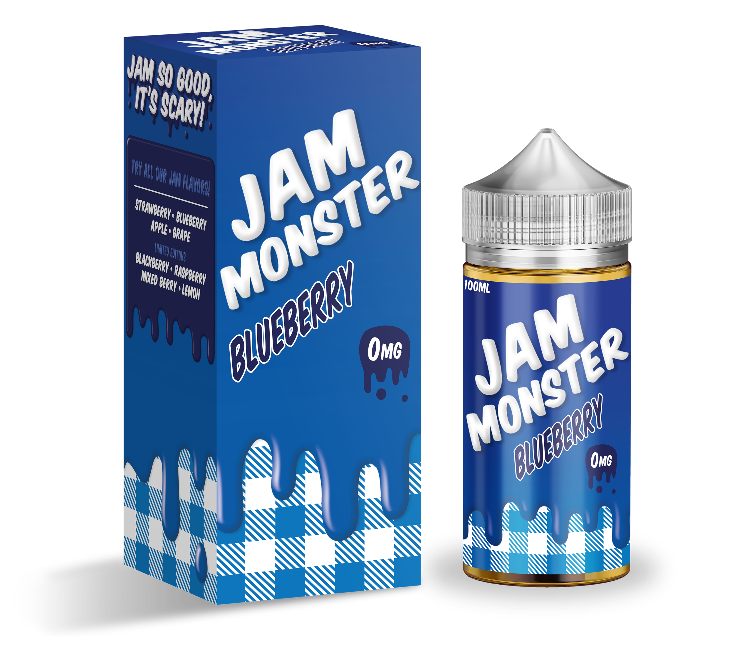 Blueberry by Jam Monster vape juice