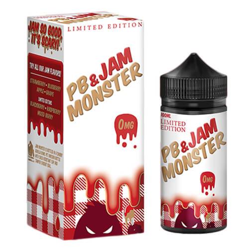 PB & Jam Monster - Strawberry vape juice 100ml