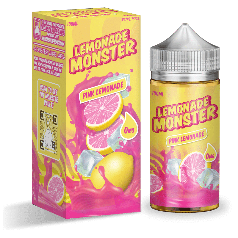 Pink Lemonade by Lemonade Monster 100ml With Box