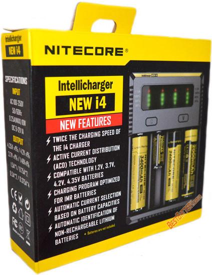 Nitecore Battery Charger - i4 Intellicharger