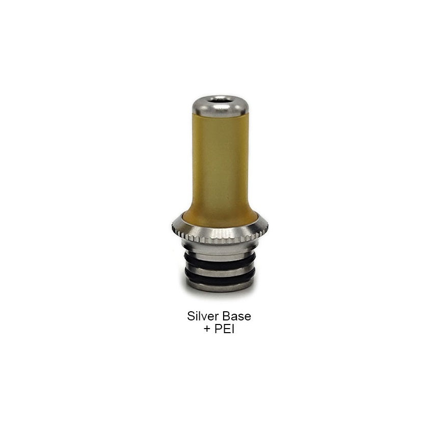 Auguse Noi MTL 510 Drip Tip (1pcs/pack)-Silver Base + PEI