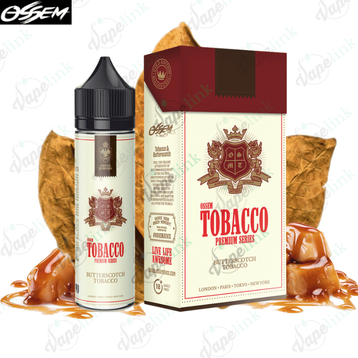 Ossem Tobacco Premium Series - Butterscotch Tobacco 60ml