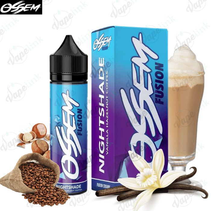 Ossem Fusion - Nightshade (Vanilla Hazelnut Coffee) 60ml