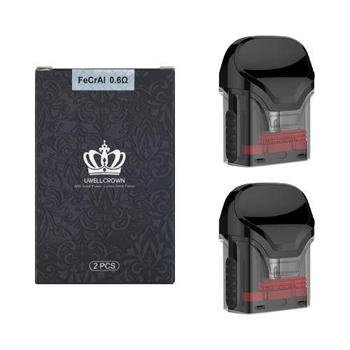 Uwell Crown Refillable Replacement Pod Cartridges (2pcs/pack)