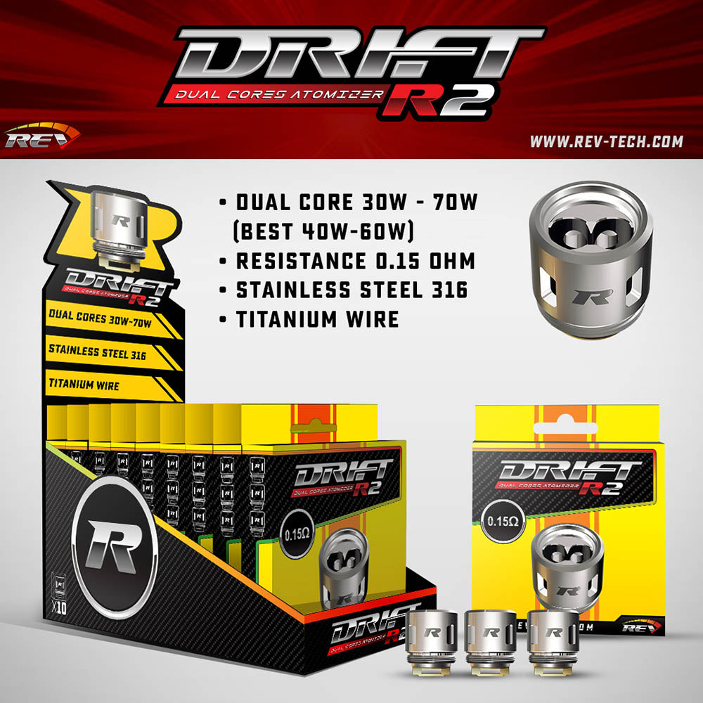 REV Drift Replacement Coils-R2