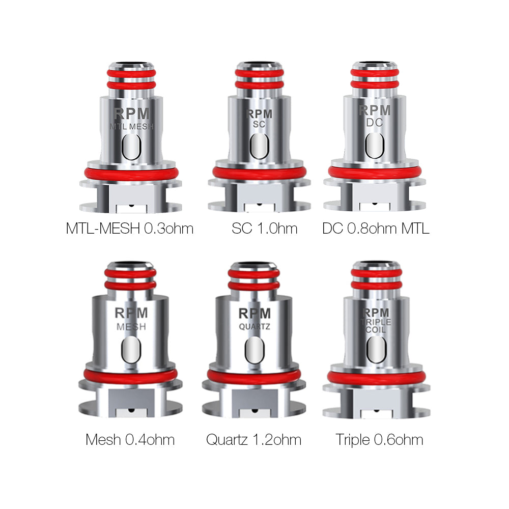 SMOK RPM Replacement Coils-All Resistances