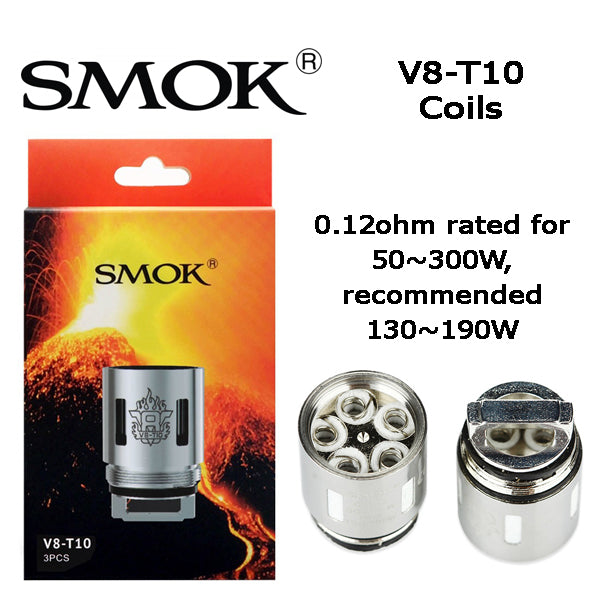 SMOK TFV8 Replacement Coils-T10