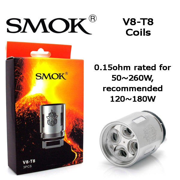 SMOK TFV8 Replacement Coils-T8