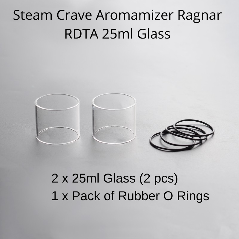 Steam Crave Aromamizer Ragnar RDTA 25ml Glass