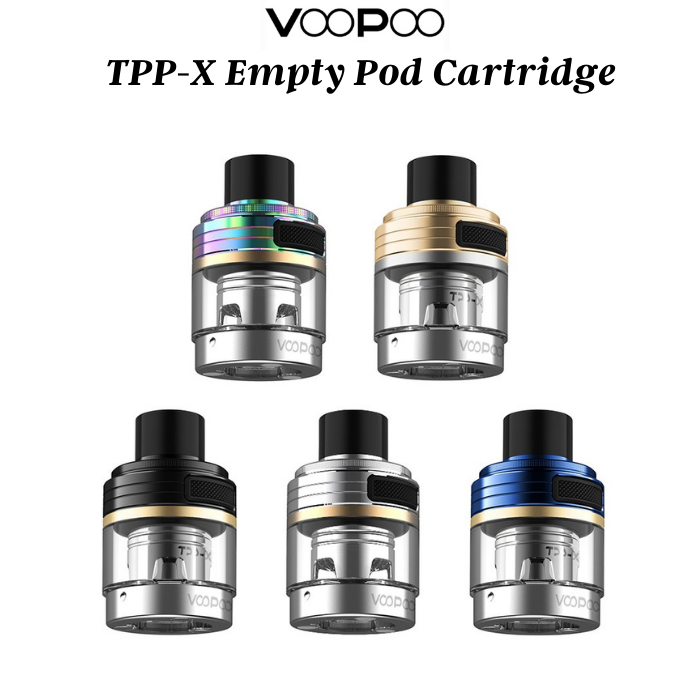 Voopoo TPP X Empty Pod Cartridge-All Colours