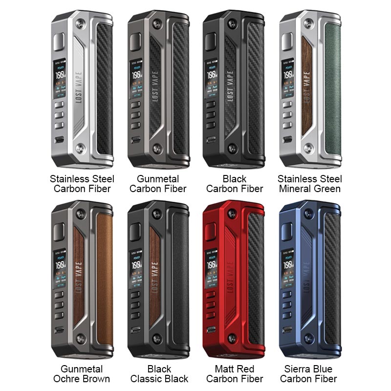 Lost Vape Thelema Solo Mod 100W-All-Colours