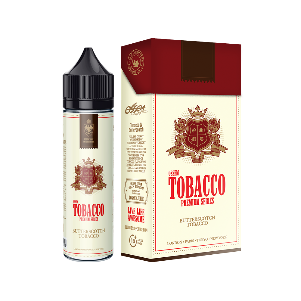 Ossem Tobacco Premium Series - Butterscotch Tobacco 60ml