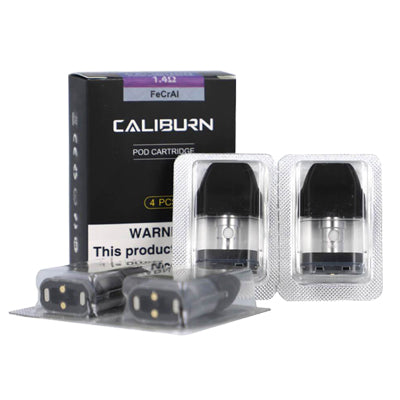 Uwell Caliburn or koko 2ml Replacement Pod Cartridge 4 pack