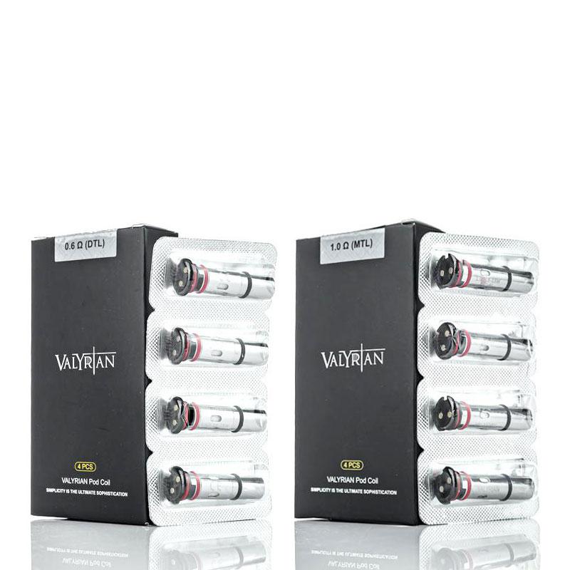 Uwell Valyrian Pod Replacement Coils 0.6-ohm and 1.0-ohm-Vapelink