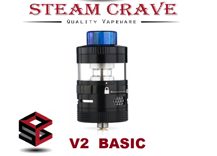 Steam Crave Aromamizer Plus V2 RDTA-Basic Black RDTA