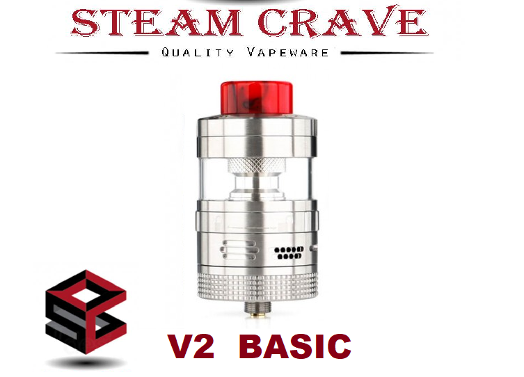 Steam Crave Aromamizer Plus V2 RDTA-Basic Silver RDTA